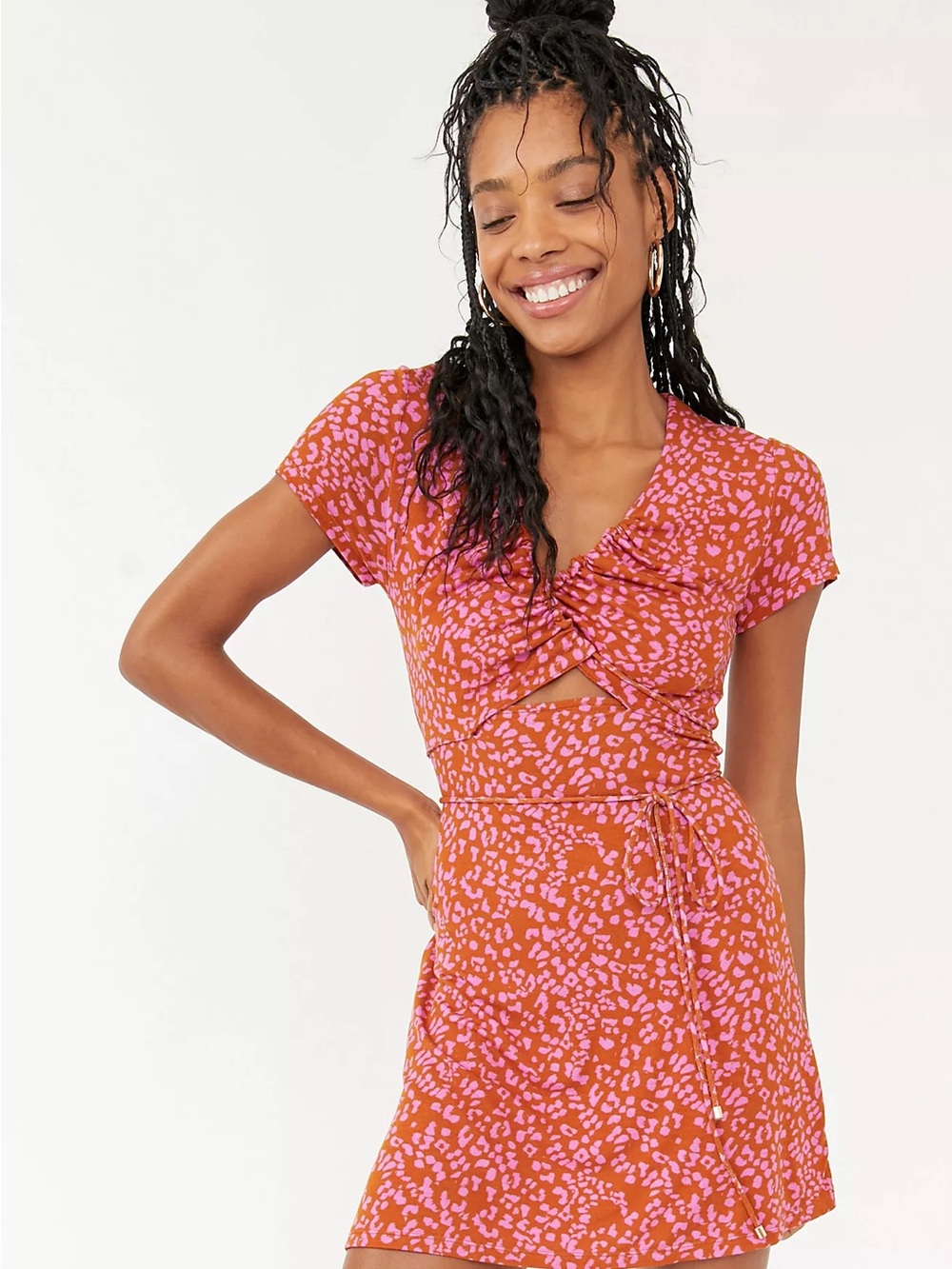 Free People Marsaille Mini Dress Large New